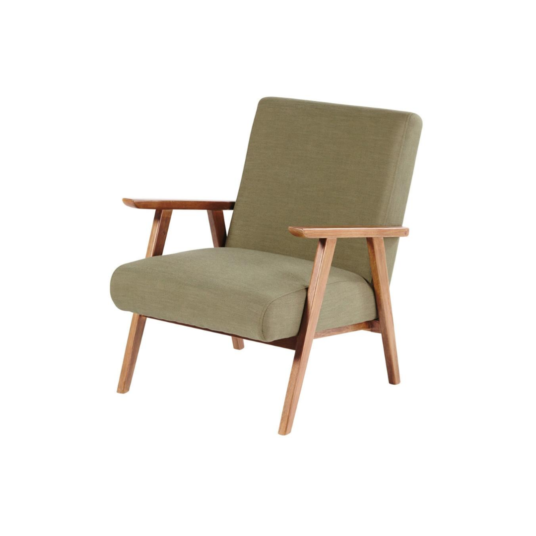 HERMANN Vintage-Sessel, khakigrün